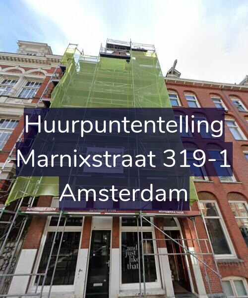 Foto gevel Huurpuntentelling voor Marnixstraat 319-1, Amsterdam