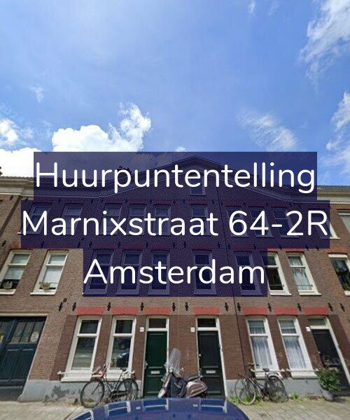 Foto gevel Huurpuntentelling voor Marnixstraat 64-2R, Amsterdam