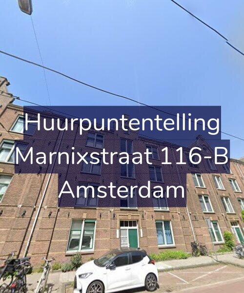 Foto gevel Huurpuntentelling voor Marnixstraat 116-B, Amsterdam