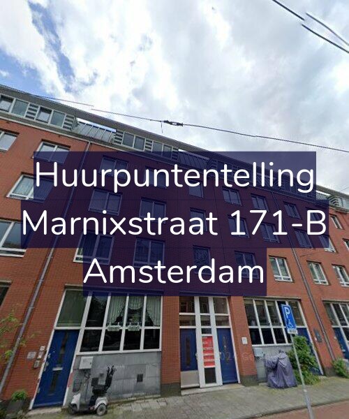 Foto gevel Huurpuntentelling voor Marnixstraat 171-B, Amsterdam