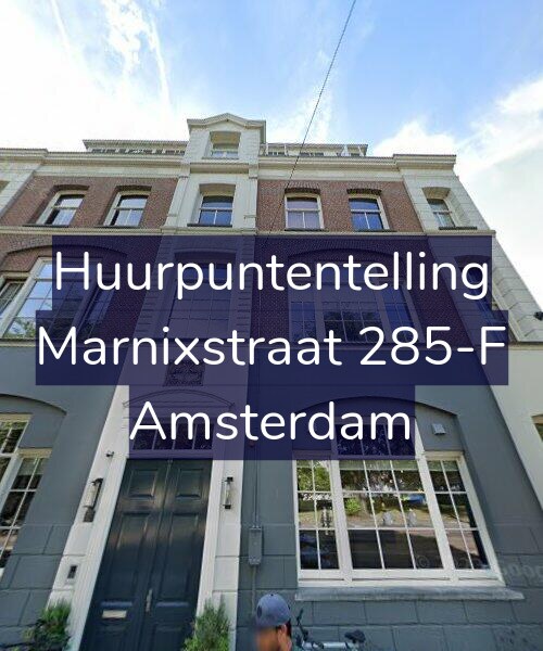 Foto gevel Huurpuntentelling voor Marnixstraat 285-F, Amsterdam