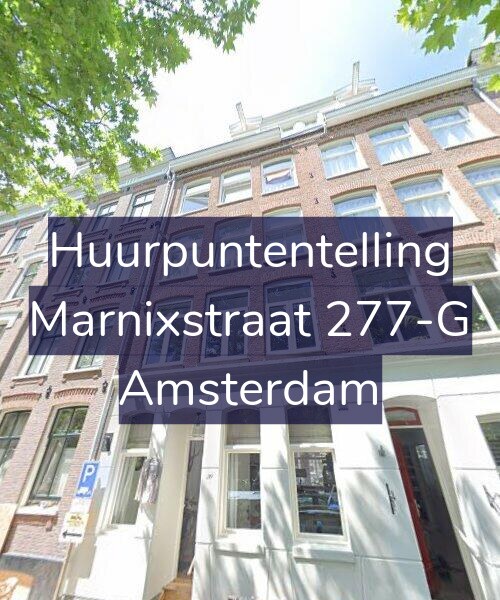 Foto gevel Huurpuntentelling voor Marnixstraat 277-G, Amsterdam
