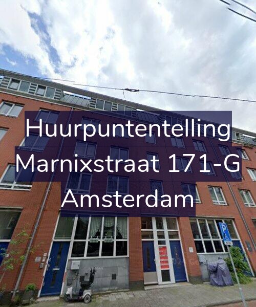 Foto gevel Huurpuntentelling voor Marnixstraat 171-G, Amsterdam