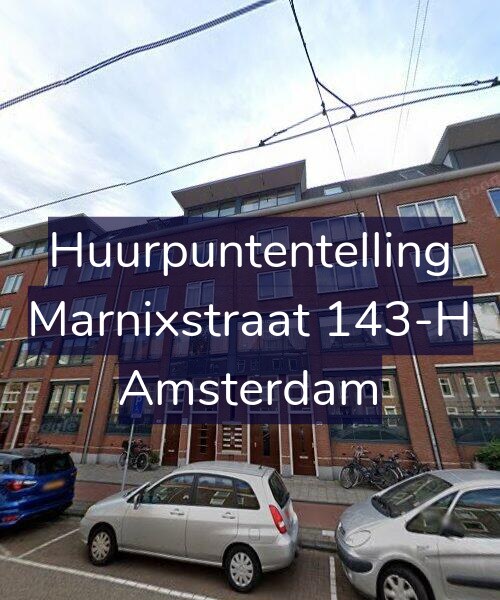 Foto gevel Huurpuntentelling voor Marnixstraat 143-H, Amsterdam