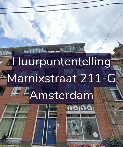 Foto gevel Huurpuntentelling voor Marnixstraat 211-G, Amsterdam