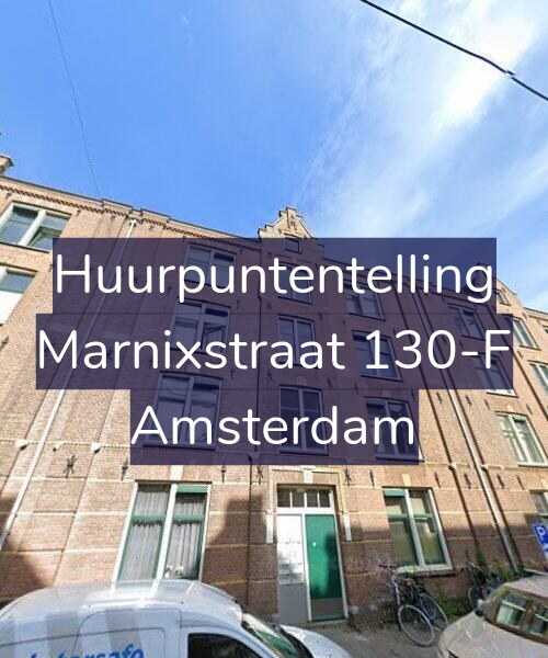 Foto gevel Huurpuntentelling voor Marnixstraat 130-F, Amsterdam