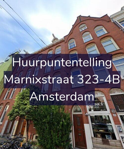 Foto gevel Huurpuntentelling voor Marnixstraat 323-4B, Amsterdam