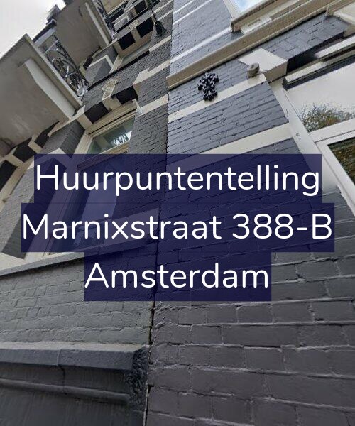 Foto gevel Huurpuntentelling voor Marnixstraat 388-B, Amsterdam