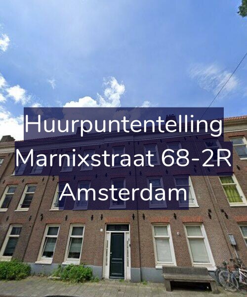 Foto gevel Huurpuntentelling voor Marnixstraat 68-2R, Amsterdam