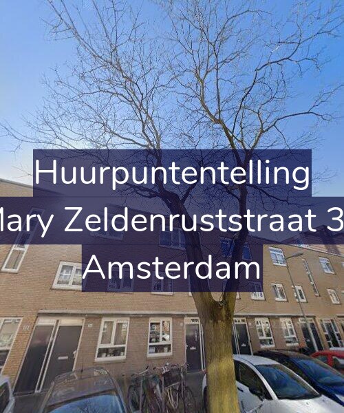 Foto gevel Huurpuntentelling voor Mary Zeldenruststraat 34, Amsterdam