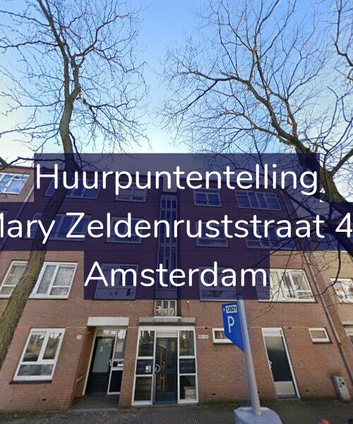 Foto gevel Huurpuntentelling voor Mary Zeldenruststraat 48, Amsterdam