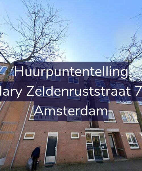 Foto gevel Huurpuntentelling voor Mary Zeldenruststraat 70, Amsterdam
