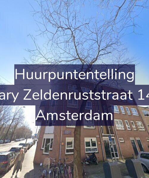 Foto gevel Huurpuntentelling voor Mary Zeldenruststraat 144, Amsterdam