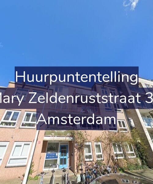 Foto gevel Huurpuntentelling voor Mary Zeldenruststraat 37, Amsterdam