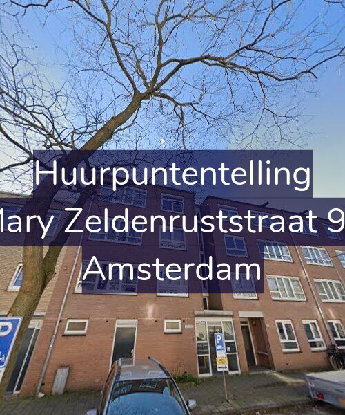 Foto gevel Huurpuntentelling voor Mary Zeldenruststraat 94, Amsterdam