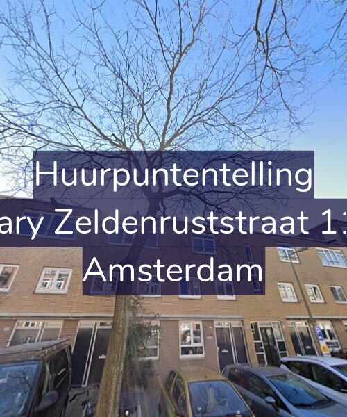 Foto gevel Huurpuntentelling voor Mary Zeldenruststraat 110, Amsterdam