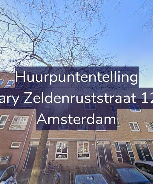 Foto gevel Huurpuntentelling voor Mary Zeldenruststraat 122, Amsterdam