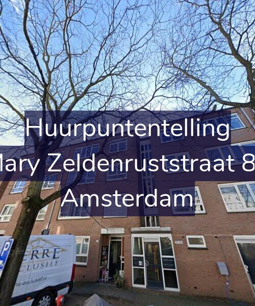Foto gevel Huurpuntentelling voor Mary Zeldenruststraat 82, Amsterdam