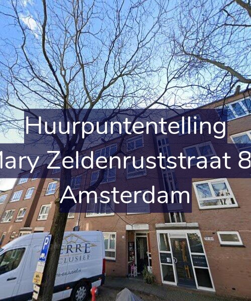 Foto gevel Huurpuntentelling voor Mary Zeldenruststraat 86, Amsterdam