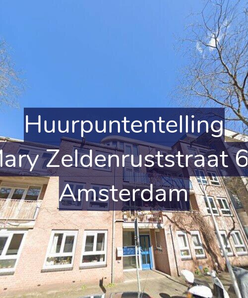 Foto gevel Huurpuntentelling voor Mary Zeldenruststraat 69, Amsterdam