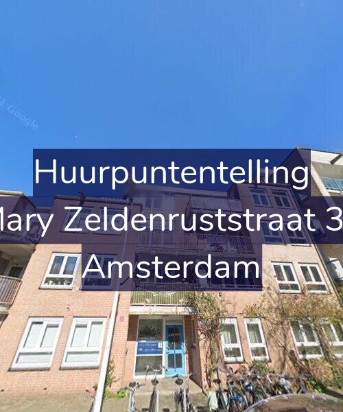 Foto gevel Huurpuntentelling voor Mary Zeldenruststraat 33, Amsterdam