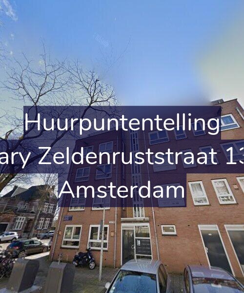 Foto gevel Huurpuntentelling voor Mary Zeldenruststraat 132, Amsterdam