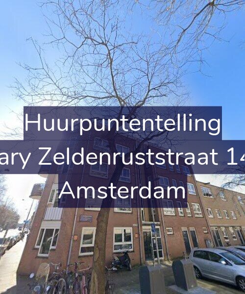 Foto gevel Huurpuntentelling voor Mary Zeldenruststraat 140, Amsterdam