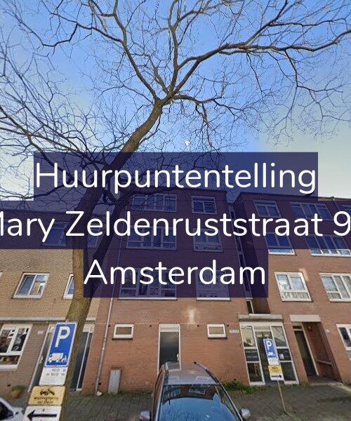Foto gevel Huurpuntentelling voor Mary Zeldenruststraat 98, Amsterdam