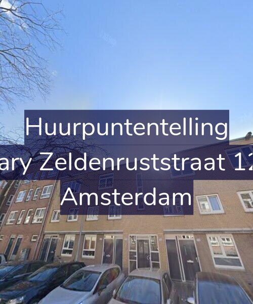 Foto gevel Huurpuntentelling voor Mary Zeldenruststraat 120, Amsterdam