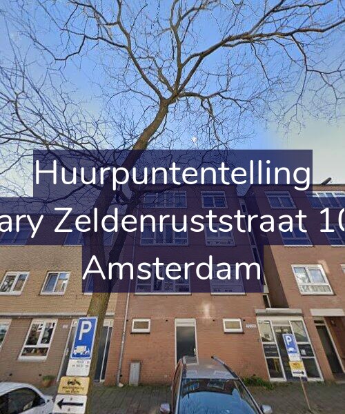 Foto gevel Huurpuntentelling voor Mary Zeldenruststraat 100, Amsterdam