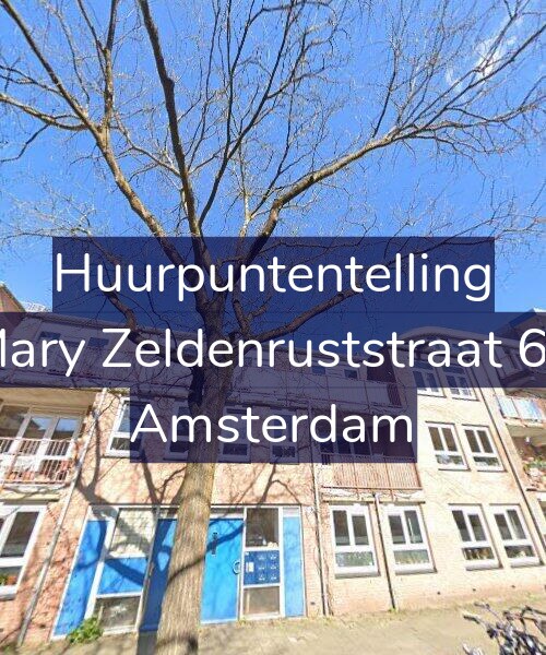 Foto gevel Huurpuntentelling voor Mary Zeldenruststraat 65, Amsterdam