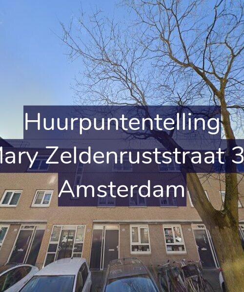 Foto gevel Huurpuntentelling voor Mary Zeldenruststraat 36, Amsterdam