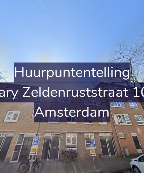 Foto gevel Huurpuntentelling voor Mary Zeldenruststraat 104, Amsterdam