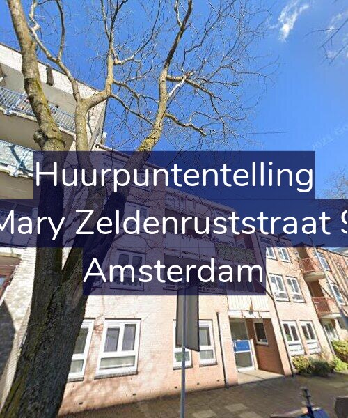 Foto gevel Huurpuntentelling voor Mary Zeldenruststraat 9, Amsterdam