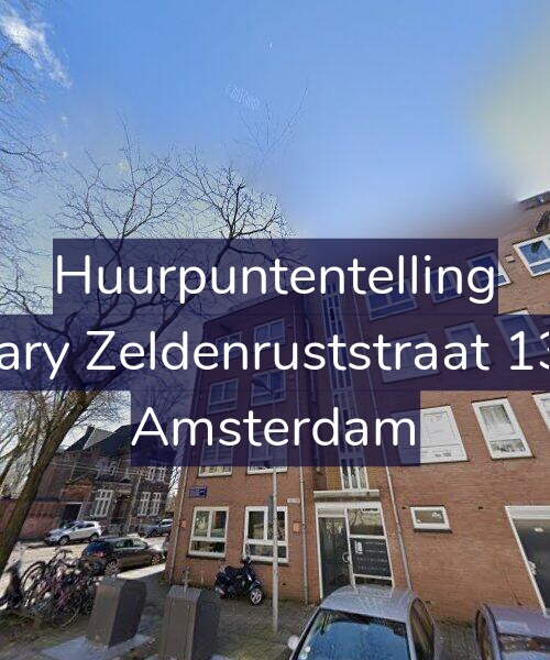Foto gevel Huurpuntentelling voor Mary Zeldenruststraat 136, Amsterdam