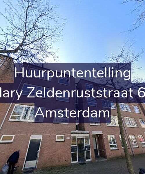 Foto gevel Huurpuntentelling voor Mary Zeldenruststraat 66, Amsterdam