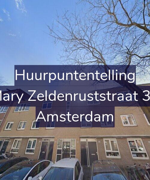 Foto gevel Huurpuntentelling voor Mary Zeldenruststraat 38, Amsterdam