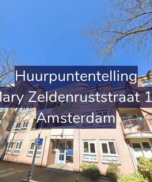 Foto gevel Huurpuntentelling voor Mary Zeldenruststraat 13, Amsterdam