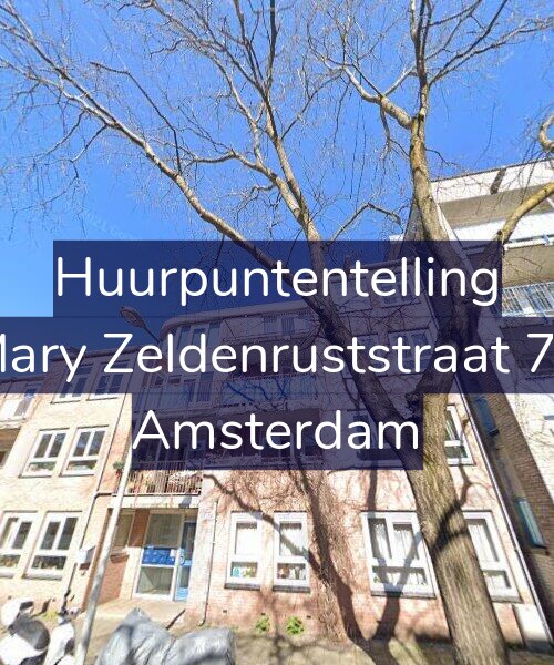 Foto gevel Huurpuntentelling voor Mary Zeldenruststraat 73, Amsterdam