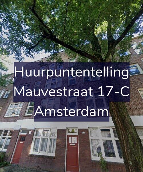Foto gevel Huurpuntentelling voor Mauvestraat 17-C, Amsterdam