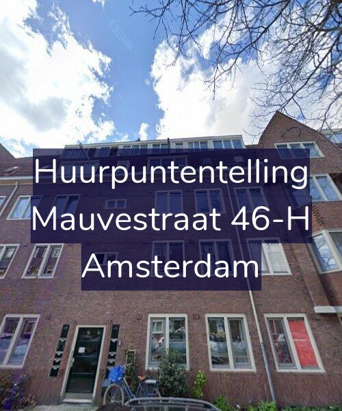 Foto gevel Huurpuntentelling voor Mauvestraat 46-H, Amsterdam