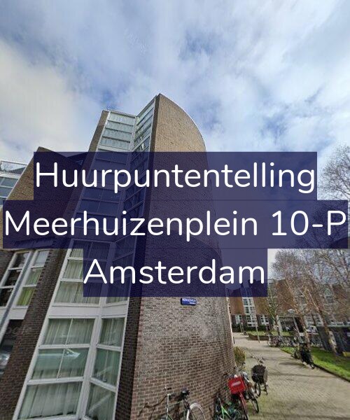Foto gevel Huurpuntentelling voor Meerhuizenplein 10-P, Amsterdam