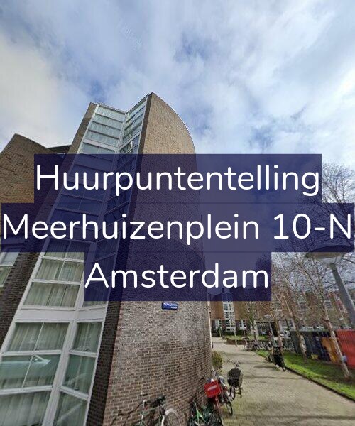 Foto gevel Huurpuntentelling voor Meerhuizenplein 10-N, Amsterdam