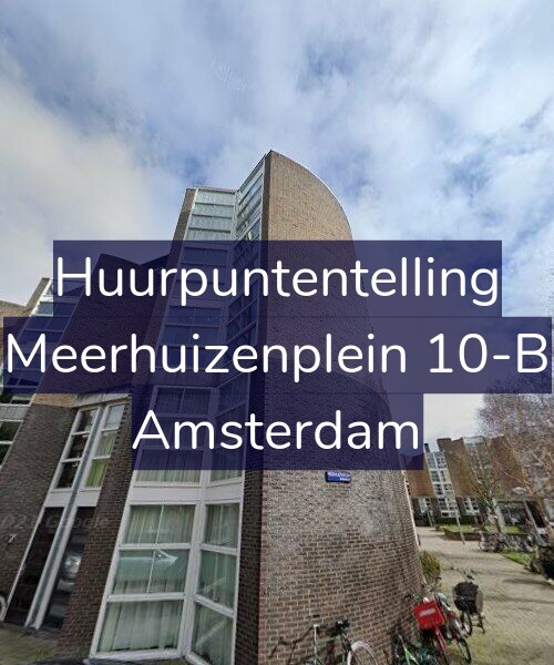 Foto gevel Huurpuntentelling voor Meerhuizenplein 10-B, Amsterdam