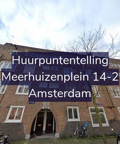 Foto gevel Huurpuntentelling voor Meerhuizenplein 14-2, Amsterdam