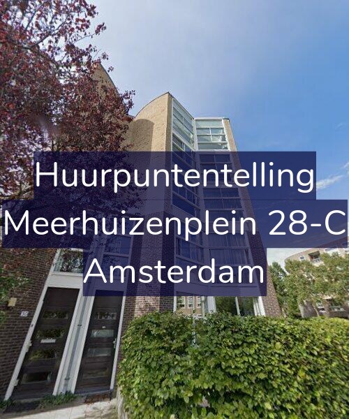 Foto gevel Huurpuntentelling voor Meerhuizenplein 28-C, Amsterdam