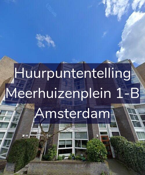 Foto gevel Huurpuntentelling voor Meerhuizenplein 1-B, Amsterdam