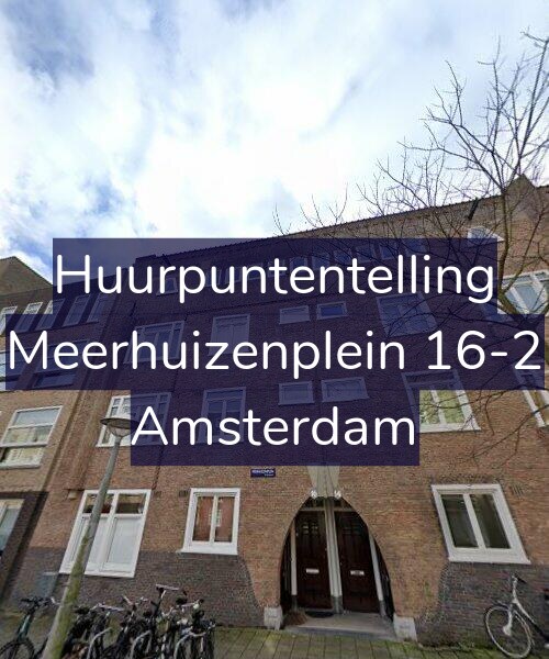 Foto gevel Huurpuntentelling voor Meerhuizenplein 16-2, Amsterdam