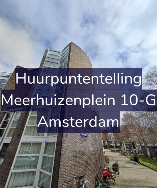 Foto gevel Huurpuntentelling voor Meerhuizenplein 10-G, Amsterdam