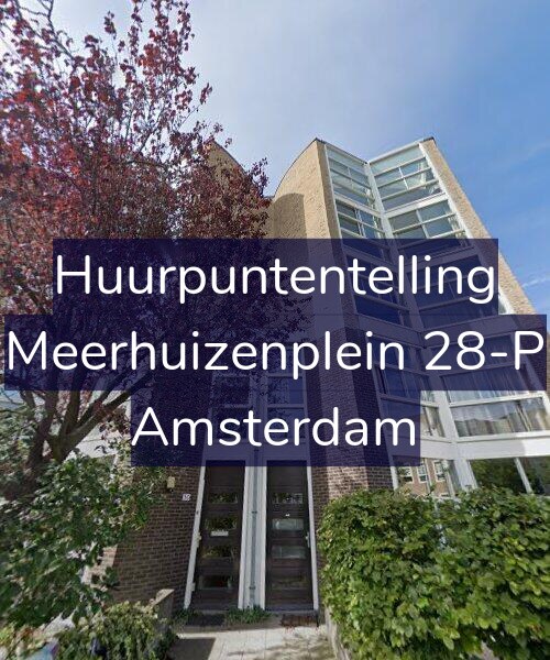 Foto gevel Huurpuntentelling voor Meerhuizenplein 28-P, Amsterdam